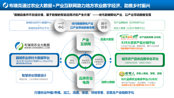 布瑞克黃桂恒 以農業大數據為切點，構建鄉村振興賦能全圖景的互聯網銷售新生態